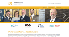 Desktop Screenshot of marcusmachinery.com